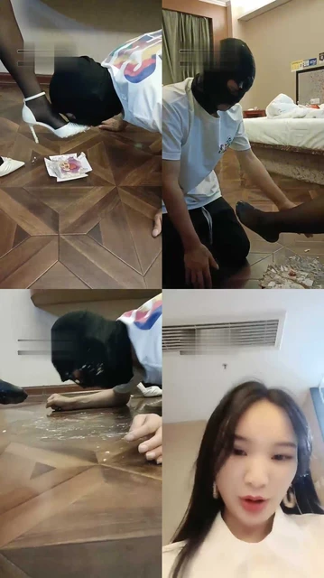 【沐阳大小姐】踩踏喂食狗奴专场