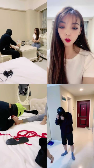 【梦涵小主】暴力惩罚偷原味路人