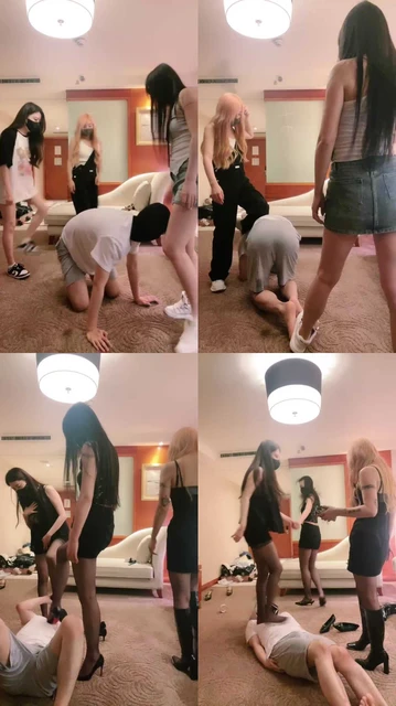 【安瑶大大】3S-轮流踩踏/重度提档/棉袜气味辱【三视角版】