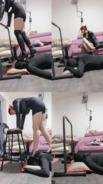 【冰诺】换多双鞋全体重踩地毯狗