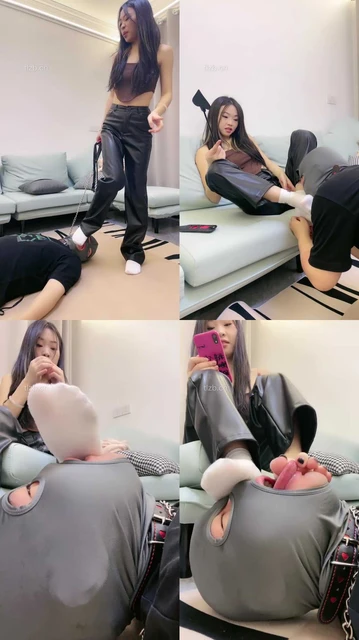 【cc.s】近距离白袜裸足闻舔/踩踏/鞭打