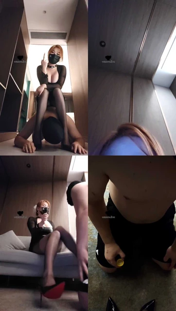 【甜心教主】香水控制/高跟黑丝虐/舔脏鞋/坐脸/圣水