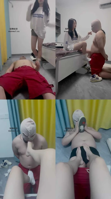 【素人挖掘机】坐脸窒息/小白鞋白袜踩/虐乳/骑马