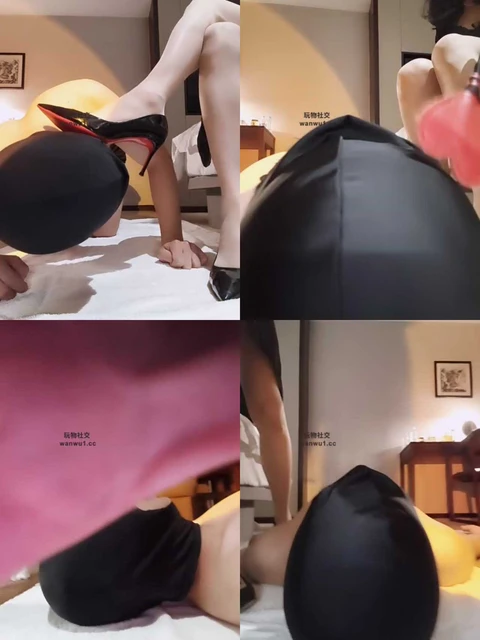 【米小糖】喂口水/踩踏/清理脏高跟