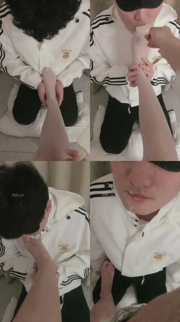 【于于鱼】白丝脚裸足舔雪糕