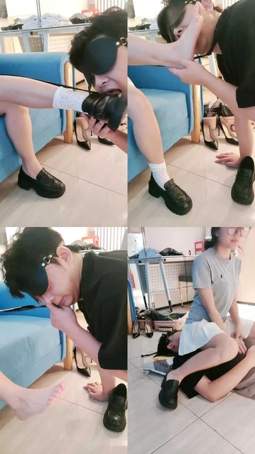 【蓝蓝大s】清理脏鞋原味jio/坐脸窒息