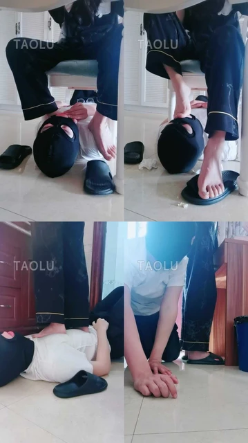 【猫神大人】家务奴伺候吃饭洗漱化妆