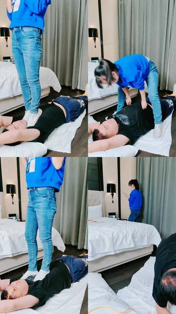 【萌宝儿】掐乳/帆布鞋白棉袜踩踏/深喉