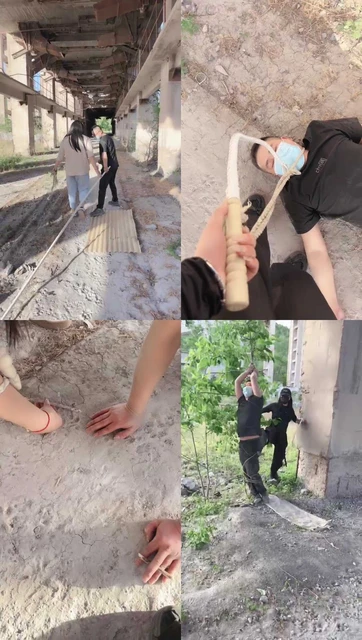 【大小姐】双S-户外重度虐打跟踪狂