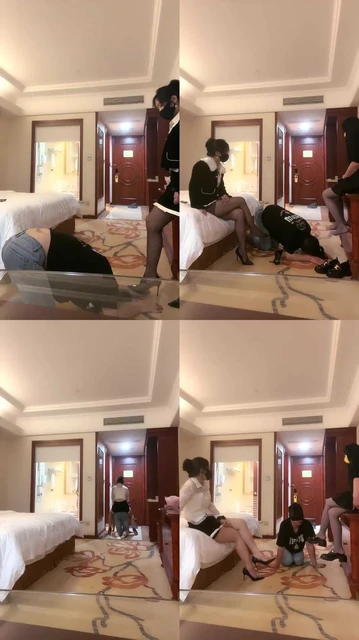 【婉婷殿下】双S-骑马转胯狗爬/踩踏虐打