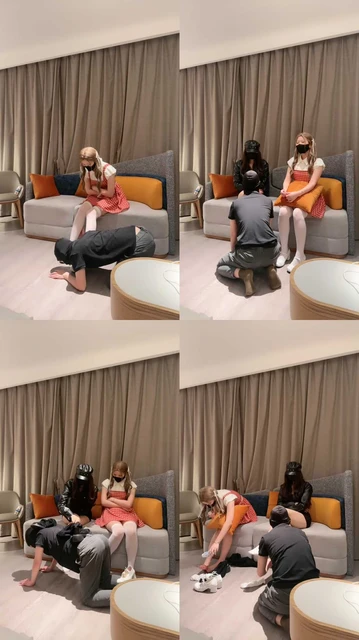 【栗子】双S-姐妹花强制调-提档耳光碾压踩【双视角版】