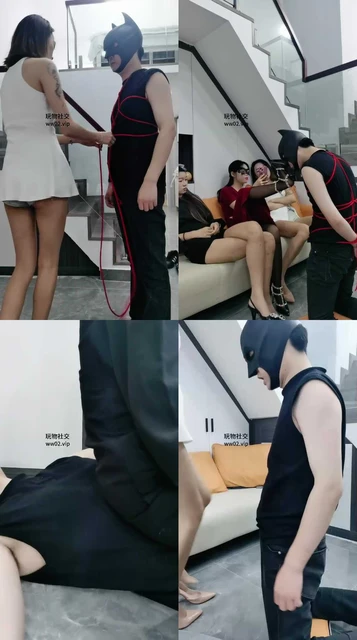 【妃儿小主】3S-五花大绑轮流强迫舔高跟