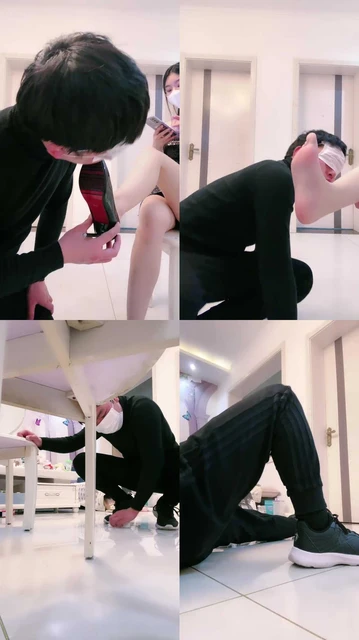 【罗宾】高跟裸足让狗舔