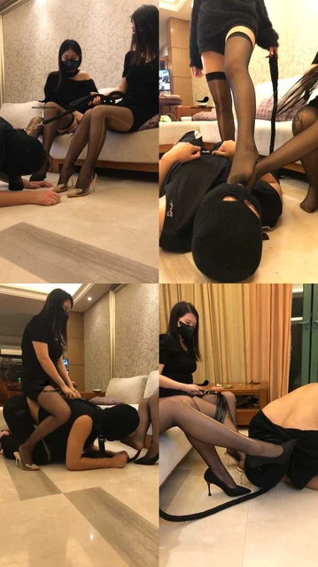 【Fiona菲菲】带姐姐一起体验调教贱狗