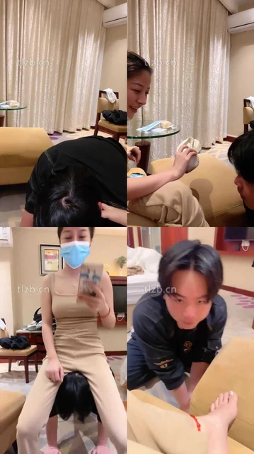 【Alina七】品尝裸足/人体座椅/闻腋下