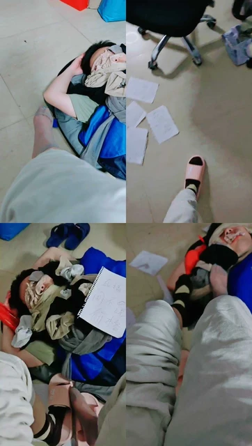 【梦熙sama】原味袜盛宴-气味辱窒息