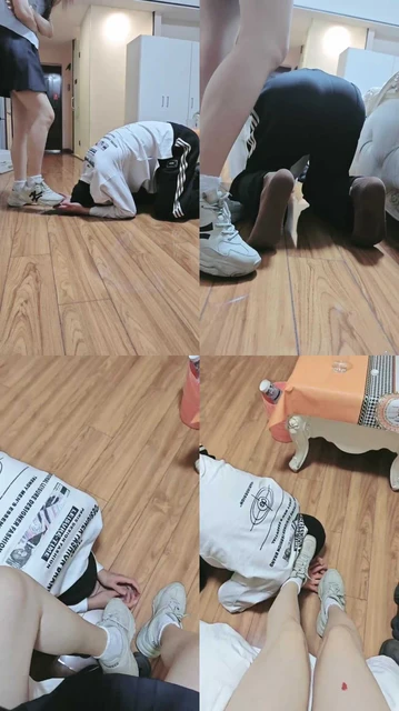 【yukis】强制sp/老爹鞋白袜踩虐/胯下辱/当脚垫