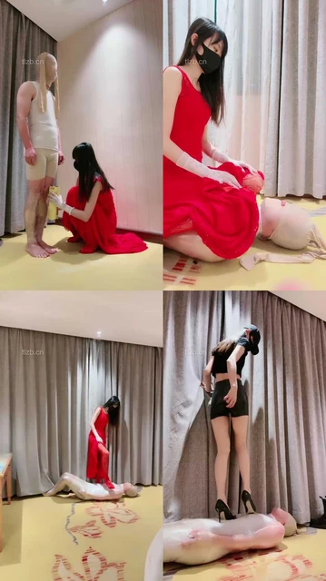 【美娜格格】死亡游戏-保鲜膜包裹/马丁靴踩踏/花样窒息