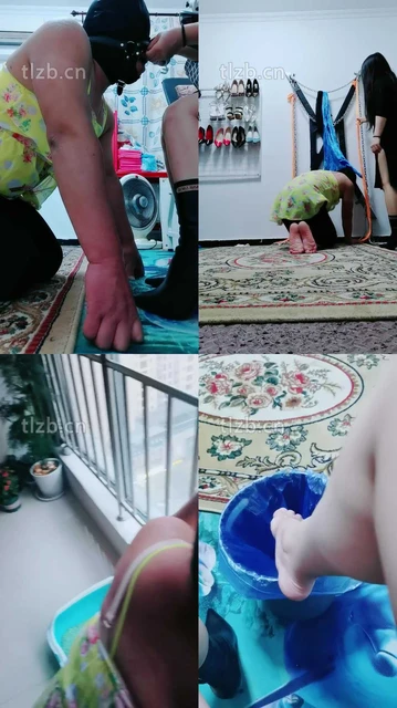 【西安欣】口球塞嘴虐/手脚吊绑