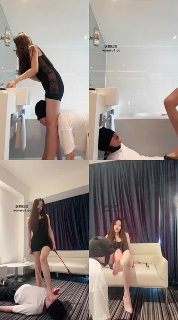 【琪琪sama】腿绞窒息/胯下伺候洗漱/高跟踩/坐脸/桌底裸足狂舔