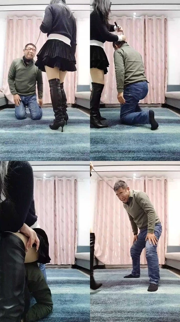 【婉婷殿下】长靴S-连环踢裆/揪耳朵【双视角版】