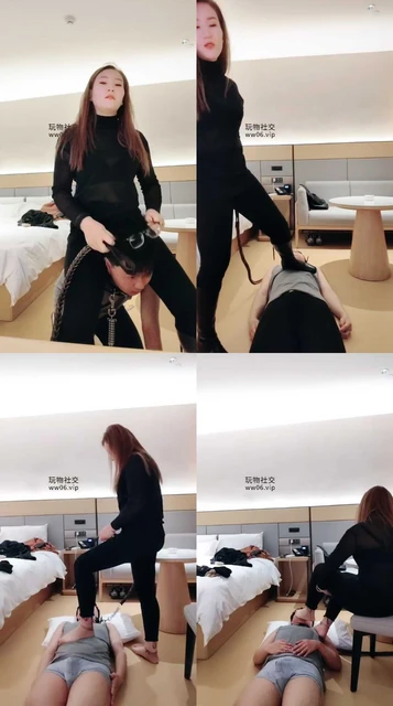 【李老师】长靴玉足踩踏/强制闻臭鞋