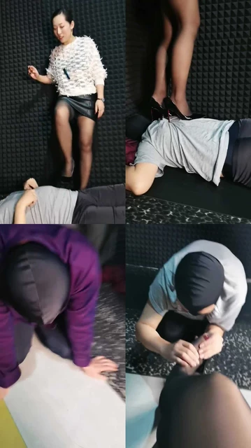 【冷御女王】高跟鞋全体重踩踏