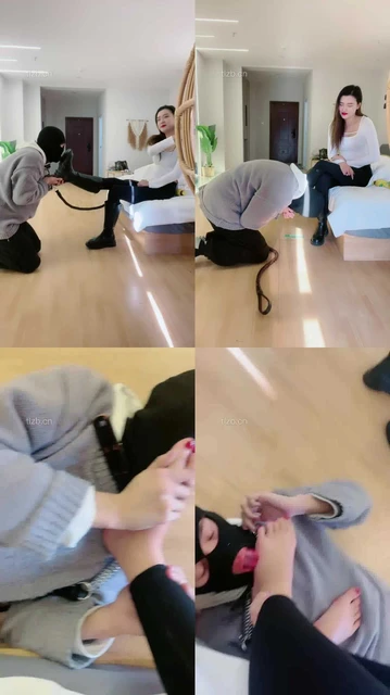 【琪琪美美子】调03年小奶狗-跪舔长靴/踩踏骑马/钻胯