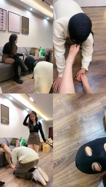 【七七S】姐妹花S-长靴/小白鞋白棉袜/散鞭鞭打/转胯【双视角版】