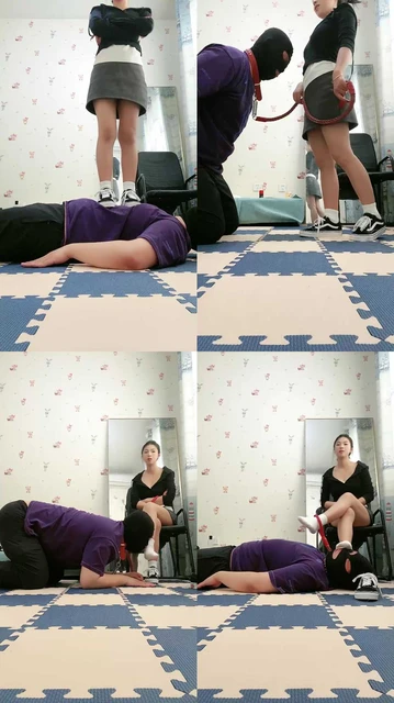 【海绵大大】踩踏脚感很舒服的狗肚子虐的废物跪地求饶