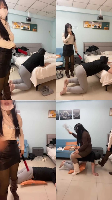 【草莓S】双S靴子女神-训诫打狗屁股