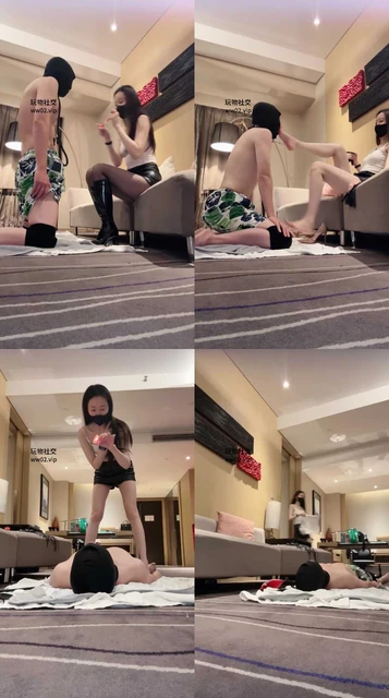 【妲己】长靴高跟踩/转胯骑马/鞭打滴蜡坐脸