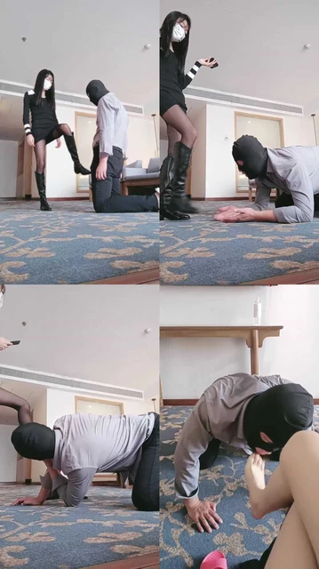 【00后十言】长靴黑丝辱狗废物