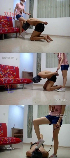 【小妮女主】体育课老师暴力调教狗学生