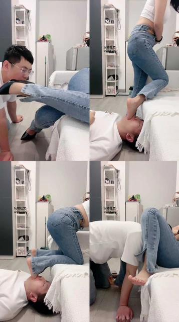 【栀子女王】贱狗就喜欢女王的鞋子【双视角】