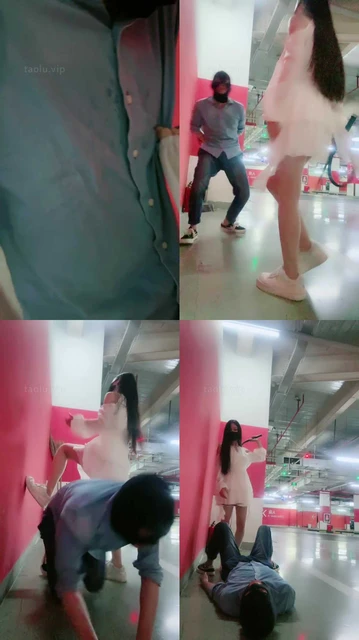 【猫神大人】户外随机找路人虐打