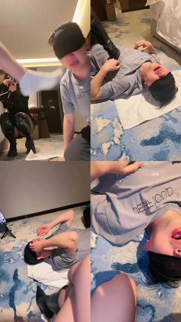 【米开朗】双S-舔脏鞋底/闻超臭白袜/鞋插嘴/脚耳光【双视角版】