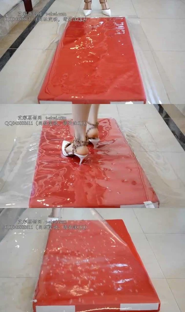 【HPL栖心之栈】【芷晴】芷晴白高跟踩垫子