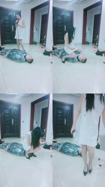 【千寻大大】高跟踩虐木乃伊地毯狗【完整版】