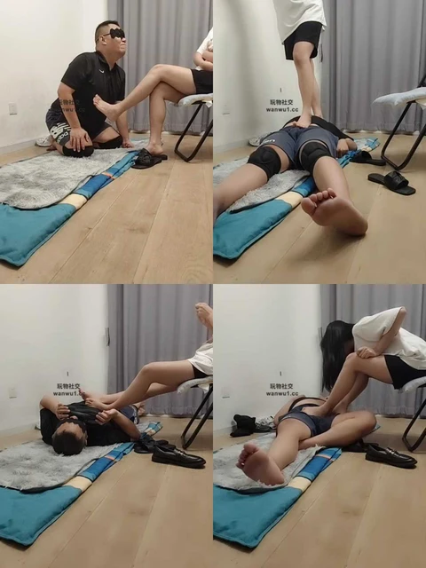 【上海汤圆】闻舔脏鞋/全体重踩踏