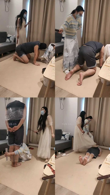 【如梦学姐】双S-滴蜡/踩踏碾压/保鲜膜捆绑/sp