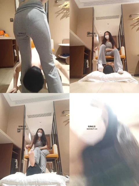 【御妍】腿绞窒息/胯下羞辱/坐脸/贝壳头白袜踩