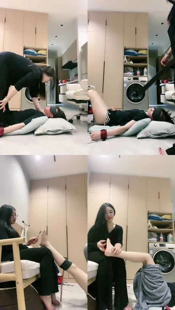 【小羊】母畜-掐脖窒息/耳光/原味脚踩脸