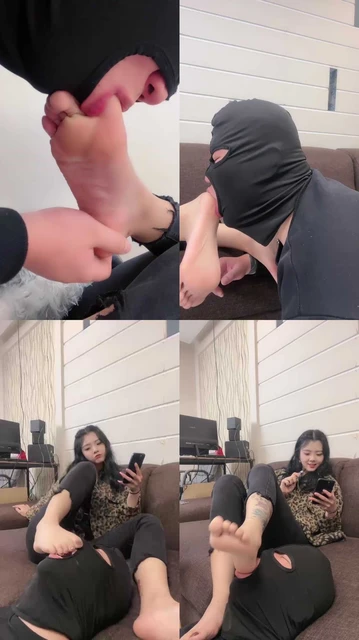 【初见】小胖子啃脚丫