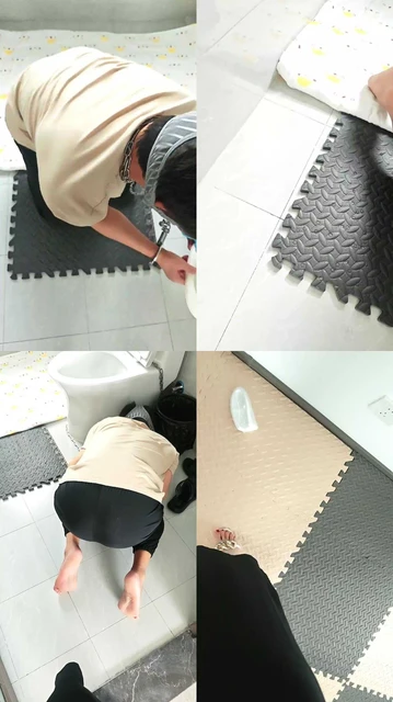 【魅影S山东】圈养带锁老苟锁厕所一夜憋坏了被虐