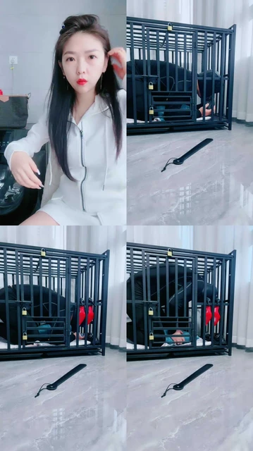 【芷镜小主】狗笼囚禁彻底犬化