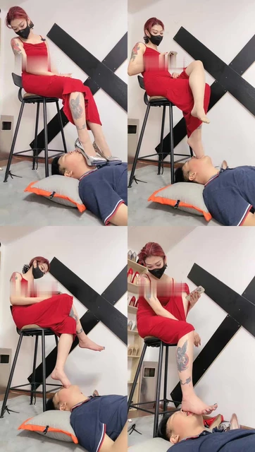 【冰诺】裸足深喉插嘴