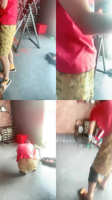 【圈养基地】戴刑具做家务活