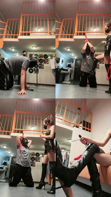 【多多】长靴高跟S-重度鞭打专场