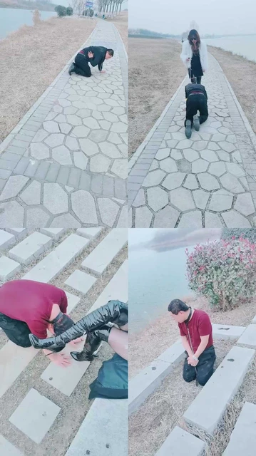 【梦幻大大】长靴S户外遛狗骑马爬行